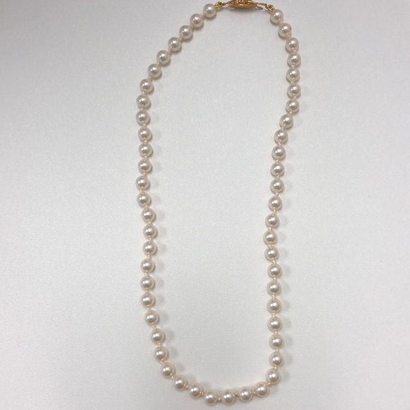 Imitation Pearl Necklace + Bracelet - Picture 3 of 4
